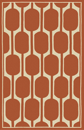 Name:The Strand Terracotta Ivory Rug, Item id:18_25209 (Medium Image)
