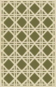 Name:Picnic Green Ivory Rug, Item id:18_25215 (Thumbnail Image)