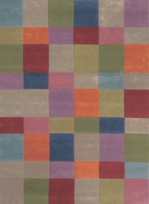Name:Bloc Blue/Gray Rug, Item id:18_40165 (Medium Image)