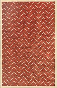 Name:ZigZag Tangerine Rug, Item id:18_40-220 (Thumbnail Image)
