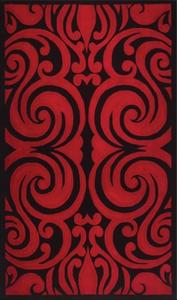 Name:Micronesia Red Black Rug, Item id:18_40-316 (Thumbnail Image)