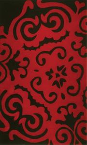 Name:Angkor Red Black Rug, Item id:18_40-322 (Thumbnail Image)