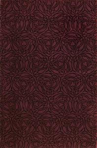 Alison Wine Black Rug Thumbnail Image