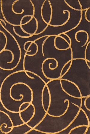 Name:Copper Thread Brown Rug, Item id:18_44-025 (Medium Image)