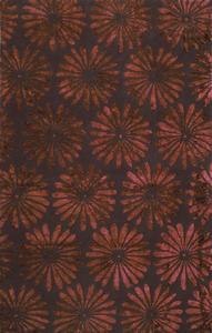 Name:Vivid Petals Brown Cranberry Rug, Item id:18d_44-027 (Thumbnail Image)