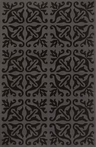 Atlas Black and Gray Area Rug