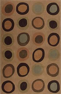 Soleil Brown Olive Mustard Rug Thumbnail Image