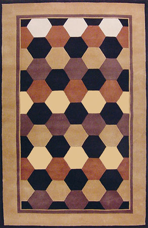 Name:Hive Rug, Item id:18_45-032 (Medium Image)