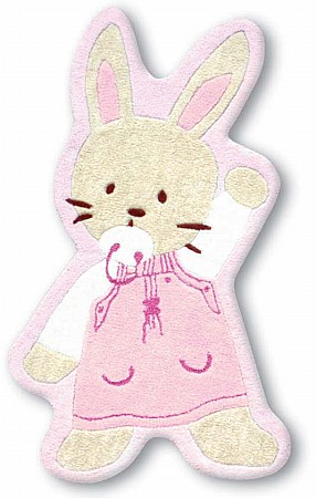 Name:Joy Denim Bunny Rug, Item id:18_71-011 (Medium Image)