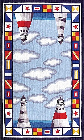 Name:Lighthouse Rug, Item id:18_71-034 (Medium Image)