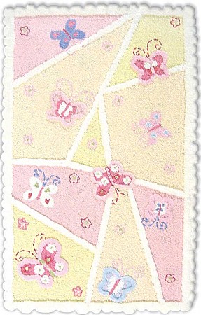 Name:Butterfly Patch Rug, Item id:18_71-059 (Medium Image)