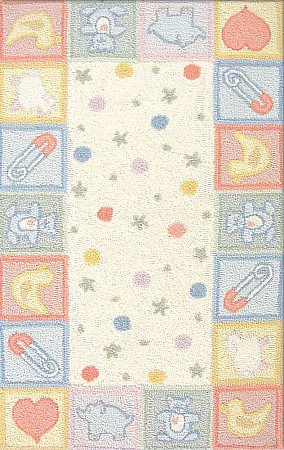 Name:Baby Block I Rug, Item id:18_71-061 (Medium Image)