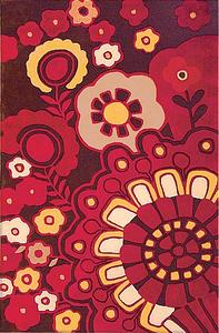 Name:60's Red Rug, Item id:18_72-106 (Thumbnail Image)