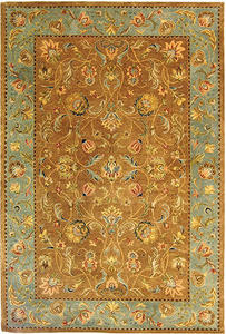 Name:Bergama Brg161A Brown / Blue Traditional Rug, Item id:1910_BRG161A (Medium Image)