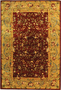 Name:Bergama Brg164A Red / Dark Beige Traditional Rug, Item id:1910_BRG164A (Medium Image)
