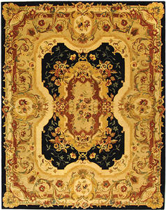 Name:Empire Em824B Navy / Beige Traditional Rug, Item id:1910_EM824B (Medium Image)