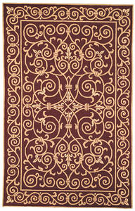 Name:Chelsea Hk11C Burgundy Transitional Rug, Item id:1910_HK11C (Medium Image)