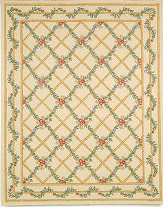 Name:Chelsea Hk62A Ivory Country & Floral Rug, Item id:1910_HK62A (Medium Image)