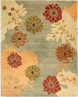 Name:Metro Met990A Multi Country & Floral Rug, Item id:1910_MET990A (Medium Image)