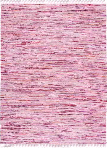 Safavieh Montauk Collection MTK251U Pink Flatweave Cotton Rug Product Image
