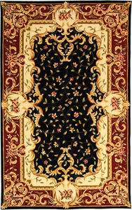 Name:Naples Na508B Black / Red Traditional Rug, Item id:1910_NA508B (Medium Image)