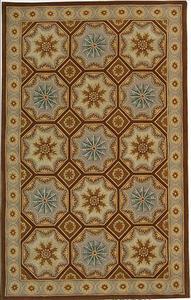 Name:Naples Na513A Ivory / Brown Traditional Rug, Item id:1910_NA513A (Medium Image)