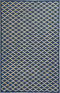 Name:Newport Npt211B Indigo / Ivory Contemporary Rug, Item id:1910_NPT211B (Medium Image)