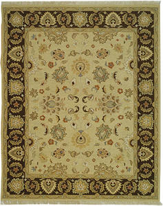 Name:Sumak Sum411B Ivory / Brown Traditional Rug, Item id:1910_SUM411B (Medium Image)