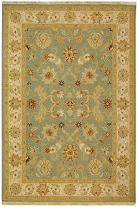 Name:Sumak Sum412A Light Blue / Beige Traditional Rug, Item id:1910_SUM412A (Medium Image)