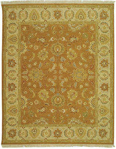 Name:Sumak Sum414A Gold / Ivory Traditional Rug, Item id:1910_SUM414A (Medium Image)