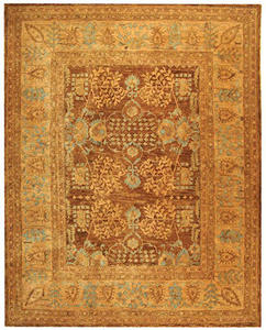 Name:Taj Mahal Tjm107B Light Brown / Beige Traditional Rug, Item id:1910_TJM107B (Medium Image)