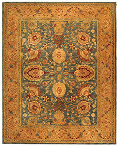 Name:Taj Mahal Tjm109A Blue / Tan Traditional Rug, Item id:1910_TJM109A (Medium Image)