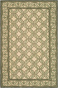 Name:Wilton Wil330A Taupe / Green Traditional Rug, Item id:1910_WIL330A (Medium Image)