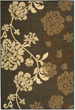Name:Courtyard CY4027D Black Natural / Brown Rug, Item id:1910_cy4027D (Medium Image)