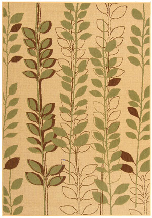 Name:Courtyard CY4029A Natural Brown / Olive Rug, Item id:1910_cy4029A (Medium Image)