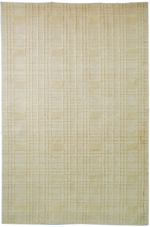 Name:TB120B Ivory Tibetan Hand Knotted Rug, Item id:1910_TB120B (Medium Image)