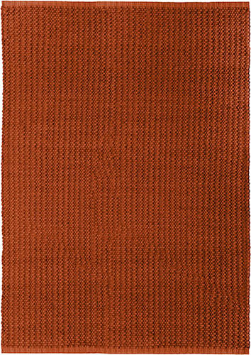 I and I Brown Solid Color Cotton Rug Product Image