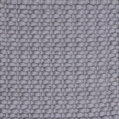 I and I Gray Solid Color Cotton Rug Product Image