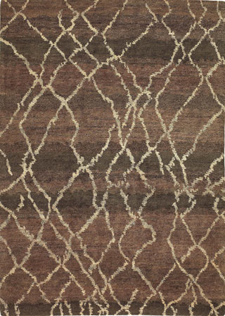 Name:Tribal Diamond Mahogany Rug, Item id:23_32205 (Medium Image)