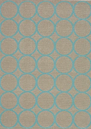 Name:Honeycomb Gray/Teal Rug, Item id:23_63804 (Medium Image)