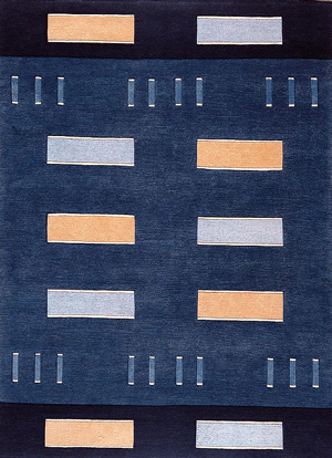 Name:Symmetry - Blue Rug, Item id:23_95608 (Medium Image)