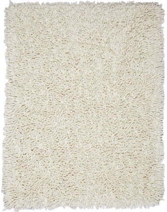 Name:Ivory Silky Shag Rug, Item id:2410_AMB0651 (Medium Image)