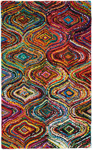 Anji Mountain Multi-Colored Pop Art Patterned Rug 2 Product Image