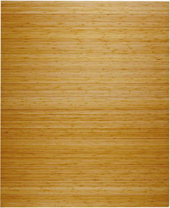 Natural Wide Slat Bamboo Roll - Up Chair Mat Rug Product Image
