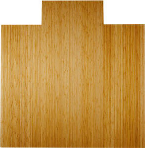 Name:Natural Wide Slat Bamboo Roll-Up Chair Mat w/Lip Rug, Item id:2410_amb240n-lW (Medium Image)