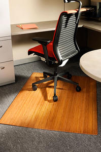 Name:Natural Bamboo Roll-Up Chair Mat Rug, Item id:2410_amb240n (Medium Image)