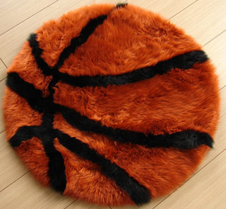 Name:Basketball Kids Rug, Item id:2510_basketball (Medium Image)