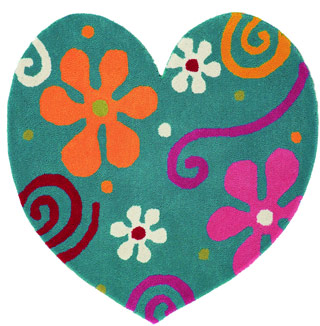 Name:Heart 1708050 Style Rug, Item id:2610_1708050 (Medium Image)