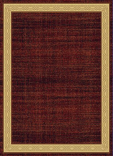 Modern Loom Yazd 1770 Red Abstract Rug Product Image