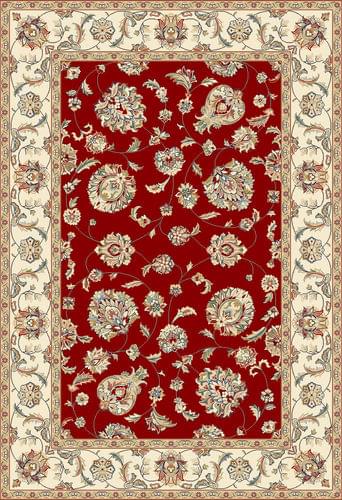 Modern Loom Ancient Garden 57365 Red/Ivory Traditional Rug Product Image